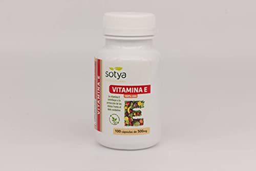 SOTYA - SOTYA Vitamina E 100 cápsulas 500 mg