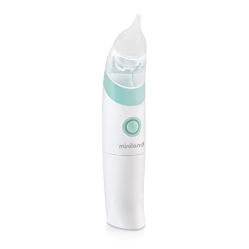 Miniland Nasal Care - Aspirador Nasal Eléctrico, color Blanco, 1 Unidad (Paquete de 1)
