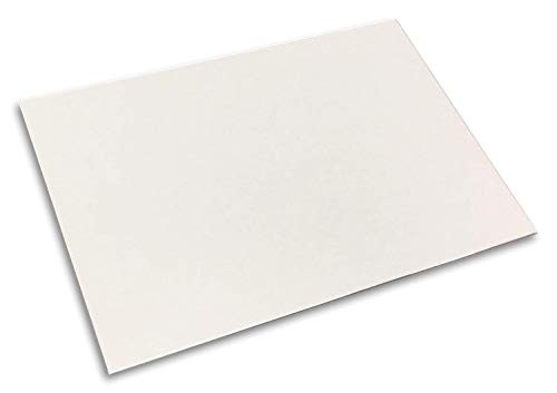 Placa compuesta de aluminio blanco, tamaño 40 x 30 cm, 3 mm, para modelismo, construcción de ferias, señalización, serigrafía y impresión digital, para manualidades