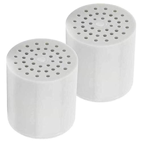 Fransande - Cartucho alcalino de filtro de agua para ducha de 15 etapas de repuesto para purificador de agua de ducha, accesorios de baño