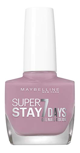 Maybelline New York – Vernis à Ongles Professionnel – Technologie Gel – Super Stay 7 Days – Teinte : Lilac Oasis (913)