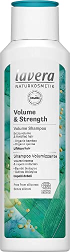 Lavera Shampoo Volume and Strength, Hair Care, Natural Cosmetics, vegan, certified, 250ml