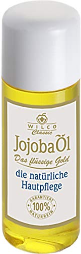 Wilco Aceite de jojoba clásico, botella de 15 ml, 100 % vegano y natural, cuidado hidratante intensivo con 99 % de tolerancia cutánea