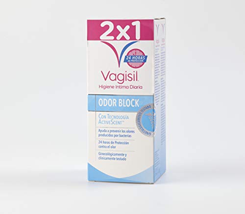 VAGISIL solución higiene íntima odor block bote 2 x 250 ml