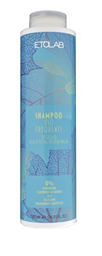 Etolab Frequent Use Shampoo with Olive Oil, Macadamia Oil and Argan Oil - 500 ML