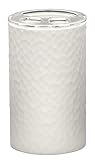 Ridder 2013201 Crimp - Vaso para cepillos de Dientes (plástico ABS), Color Blanco