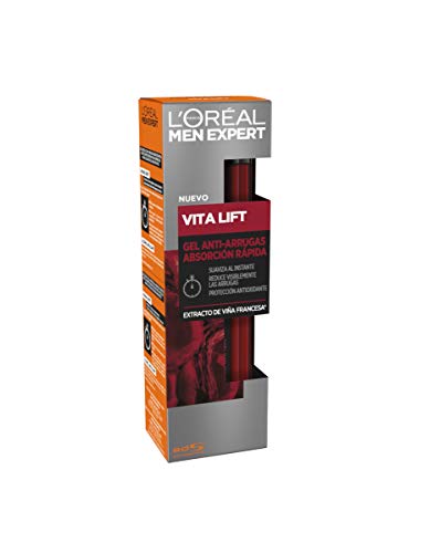 L'Oréal Paris Men Expert Vitalift - Gel Anti-Arrugas de Absorción Rápida - 50 ml