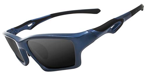 VATTER Gafas de sol polarizadas para hombre, para correr, ciclismo, pesca, conducción, tr90, marco superligero para hombres, mujeres y jóvenes