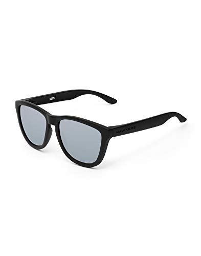 HAWKERS Gafas de sol ONE para hombre y mujer, Talla única, Negro Carbon/Gris Plateado