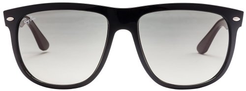 Ray-Ban - Gafas de sol Rectangulares Rb4147 para hombre, Black frame/ Grey Gradient Lens
