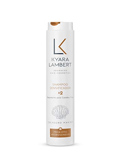 Kyara Lambert - Shampoo Densificador x2 con Colágeno Marino concentrado | Densyfing Shampoo | Champú para Cabellos Finos, Volumen, Vitalidad y Fuerza | Sin siliconas