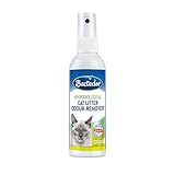 Bactador Desodorante En Spray Para Gatos 100ml - Limpiador Enzimático Microbiológico - Eliminador de olores mascotas Neutralizador - Contra La Orina De Gato Y Los Olores De Animales