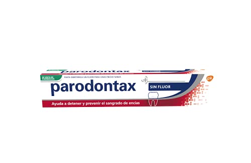 Parodontax, Pasta de Dientes Sin Flúor, Ayuda a Detener y Prevenir el Sangrado de Encías , para unas Encías Sanas, 75 ml