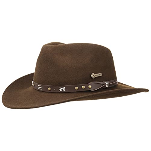 Sombrero Scippis Australian Adventure Wear Emerald, Todo el año, Unisex adulto, color marrón, tamaño medium