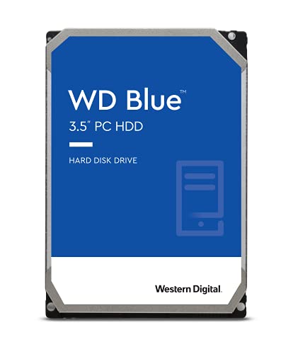 WD Blue - Disco duro para ordenadores de sobremesa de 6 TB (5400 rpm, SATA a 6 Gb/s, 64 MB de caché, 3,5') azul