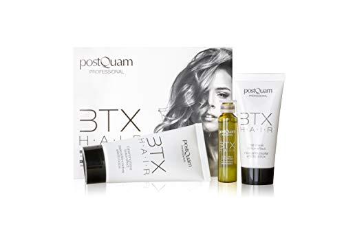 Postquam - Fiber BTX Hair | Kit Tratamiento Pelo Efecto Botox Capilar - Base, Mascarilla y Concentrado