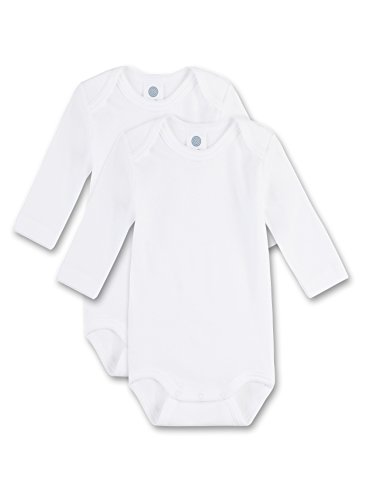 Sanetta - Body para bebé, Color Blanco 010, Talla 3 Meses (62)