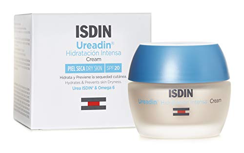 ISDIN Ureadin Hidratación Intensa Crema Facial, Para la Hidratación Intensa de la Piel Seca, 50ml