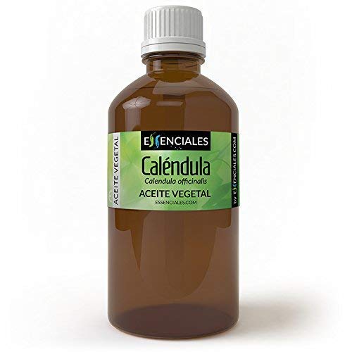 Essenciales - Aceite Vegetal de Caléndula, 200 ml | Aceite Vegetal Calendula Officinalis