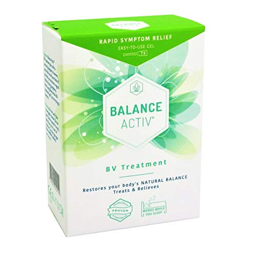 Gel Balance Active - Pack de 7 Tubos - Eficaz contra la vaginosis bacteriana, para tratar sus síntomas y para uso preventivo, restableciendo el PH