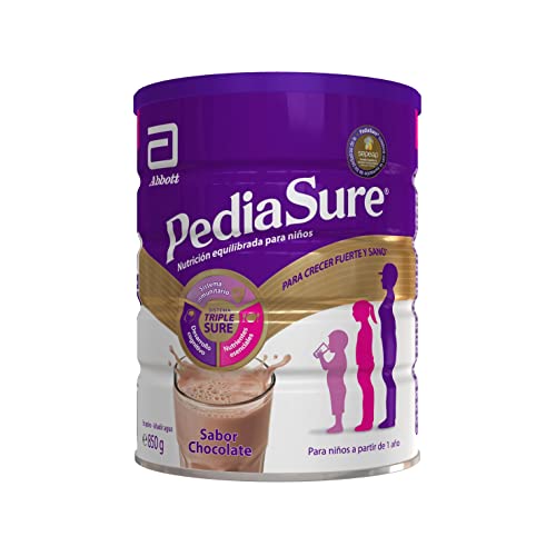 PediaSure sabor Chocolate - Complemento Alimenticio para Niños con Proteínas, Vitaminas y Minerales - 850 gr