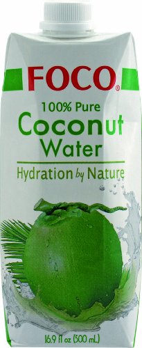 Foco Coco Agua, PUR, 100% Natural, 12 unidades (12 x 500 ml)
