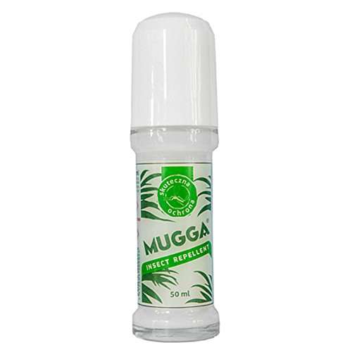 Mugga Roll-On - Repelente de insectos, 50ml, DEET 20%