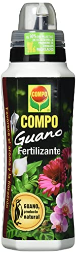 COMPO Fertilizante con guano para plantas de interior, balcón y terraza, Fertilizante líquido, 500 ml