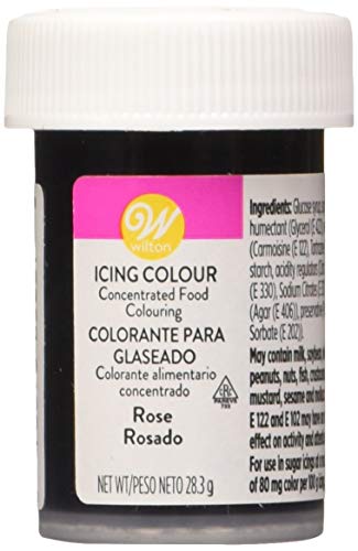 Wilton Colorante Alimenticio para Glaseado en Pasta, 28.3g, Color Rosado, 04-0-0043
