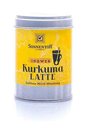Cúrcuma Latte con Jengibre bio lata Sonnetor, 60 g