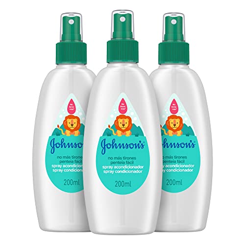 Johnson's Baby Acondicionador Spray No Más Tirones para Niños, 200 ml