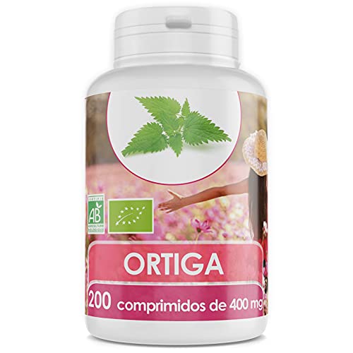 Ortiga Orgánica - 400 mg - 200 comprimidos