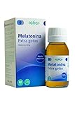 Sakai – Melatonina Extra gotas, frasco 60 mililitros. Conciliación rápida del Sueño. Fácil dosificación, 1,9mg de Melatonina por dosis. Sabor limón.
