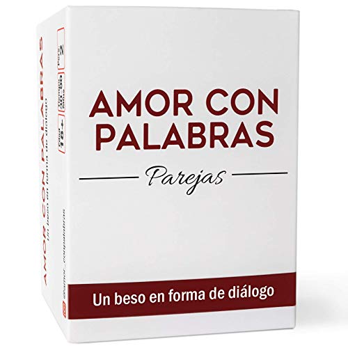 AMOR CON PALABRAS - Parejas | Regalos para Pareja - Juegos de Mesa para Dos Personas Que fortalece Las Relaciones - Regalos para San Valentin