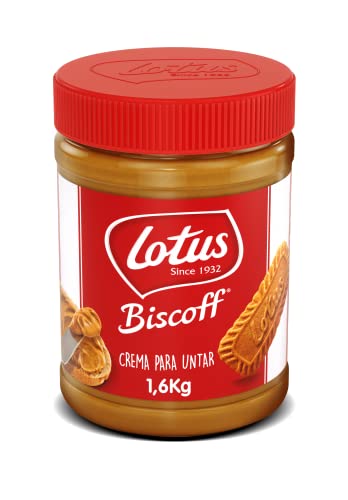 Lotus Biscoff | Crema para untar | Original | Sabor Original Caramelizado | Vegano | Sin Aromas ni Colorantes Artificiales | 1,6kg