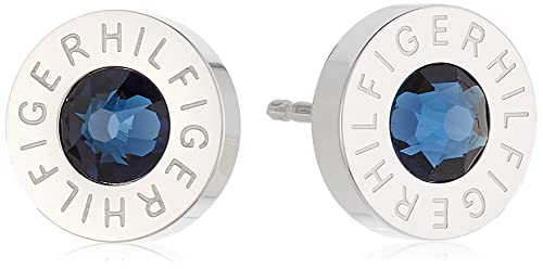 Tommy Hilfiger Jewelry Pendientes de botón para Mujer de Acero inoxidable con cristales - 2700260