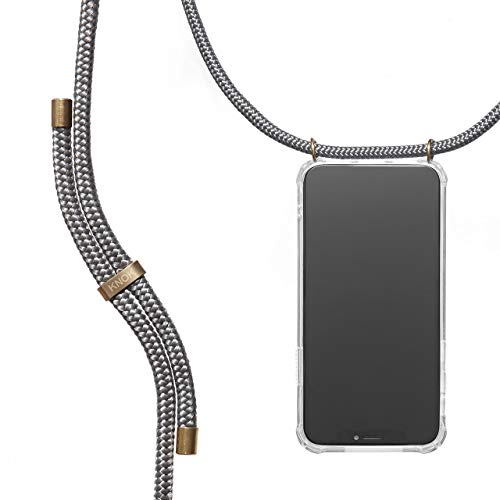 KNOK Funda con Cuerda para Samsung Galaxy S10 Plus - Funda Colgante para movil Carcasa - Colgar movil Cuello Funda con Correa Colgante con Cordon para Llevar en el Cuello