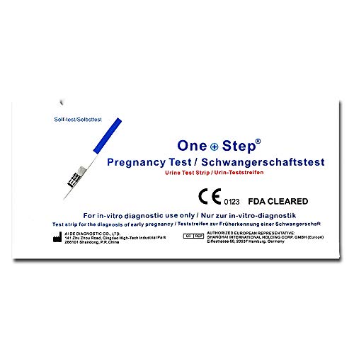 One Step - 15 Pruebas de Embarazo 25 mIU/ml Formato 3,5 mm