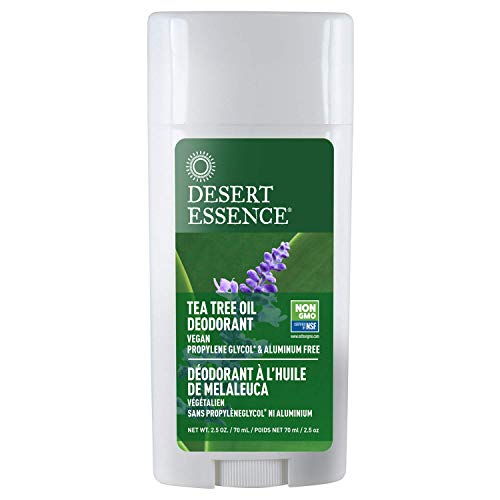 Desert Essence - desodorante de aceite de árbol de té con lavanda - 2,5 oz. PRECIO SUERTE