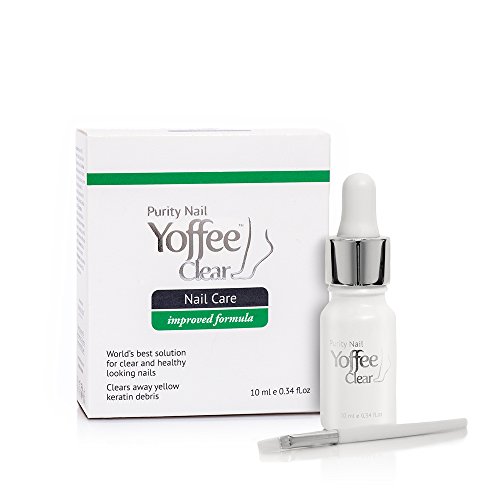 Yoffee Clear Purity Nail - Tratamiento Anti Hongos para Uñas de Manos y Pies con Aceite de Argán y Aceite de Árbol del Té - Antibacteriano y Antiséptico - Hecho en España /10ml