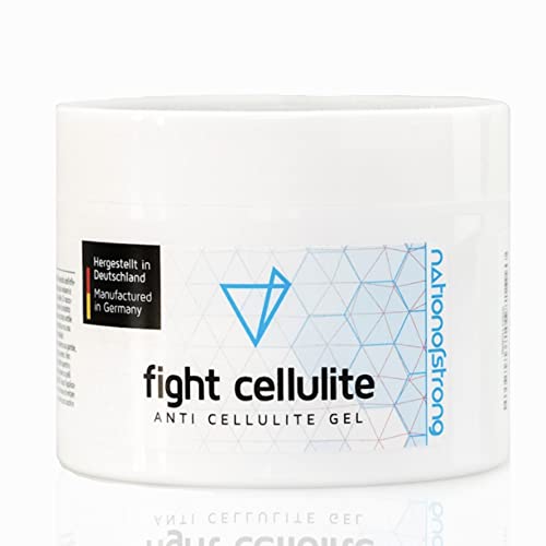 Fight Cellulite - 225ml | Gel anticelulítico profesional activado por calor | Fórmula fuerte con cafeína y L-Carnitina para una piel más firme y tonificada | Made in Germany