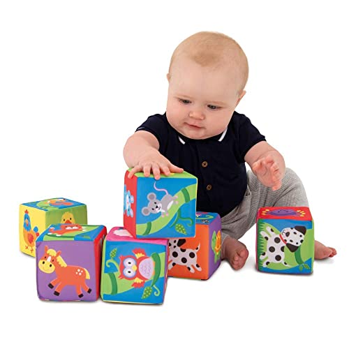 Galt Toys Dados Divertidos, Multicolor, Cubo tamaño: 10 cm (A1085L)