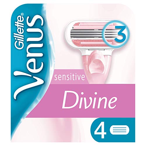 Gillette Venus Cuchilla Divine, 4 unidades