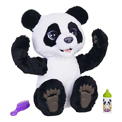 furReal - Plum, El panda curioso - Peluche interactivo - A partir de 4 años, Exclusivo en Amazon