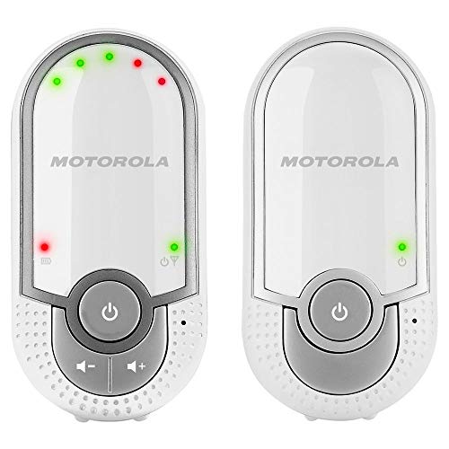 Motorola Baby MBP11, Vigilabebés Audio Con Modo Eco, Blanco, Tamaño Único