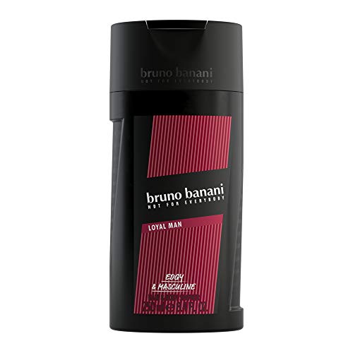 bruno Banani Loyal Man - Gel de ducha para hombre - Gel de ducha fresco y afrutado - Máximo aroma de larga duración - 1 x 250 ml