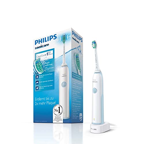 Philips Sonicare DailyClean HX3212/03, Cepillo de dientes sónico recargable, Color Azul Claro