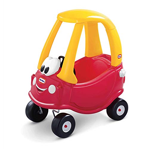 Little Tikes Cozy Coupe - Ride-on para Niños, Correpasillos con los Pies en el Suelo, Mini Coche de Empuje con Claxon Real, Botón de Arranque y Tapón de Gasolina. Edad 18+ meses