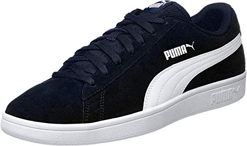 PUMA Smash V2, Zapatillas de Running Unisex Adulto, Peacoat White, 40 EU