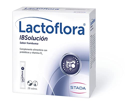 Lactoflora- Probiótico y Vitamina D3- IBSolución - Incomodidad intestinal - 28 sobres